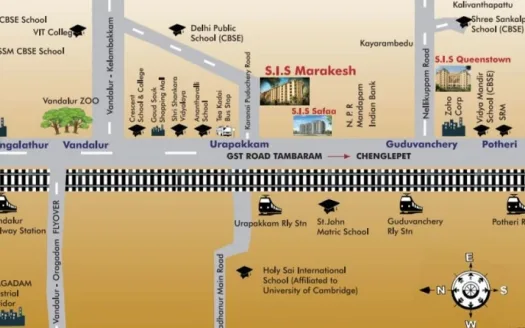 S I S Marakesh – 2 and 3 BHK Apartment in Chennai
