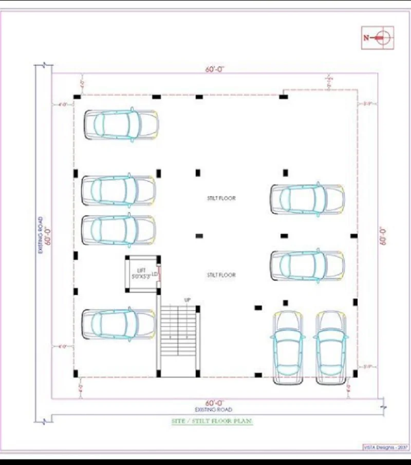 Sri Pattathuaradi Amman Flats Floor Plan 01