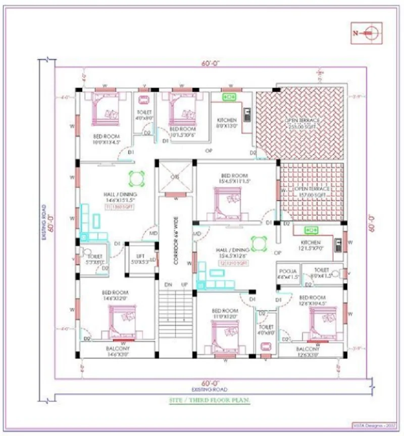 Sri Pattathuaradi Amman Flats Floor Plan 05