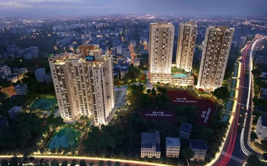 Srijan Ozone – 3 and 4 BHK Apartment in Kolkata