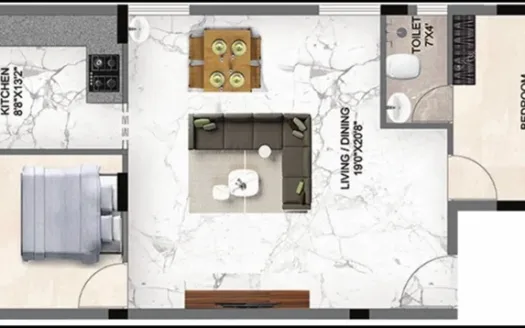 Traventure Helios – 2 BHK Apartment in Chennai