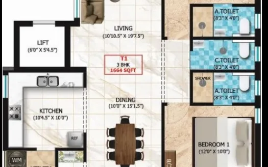 Vishnu Imperial Tower – 2 and 3 BHK Apartment in Chennai