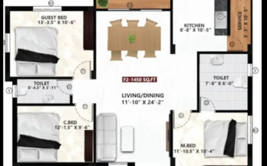 Viva Venue – 2 BHK Apartment in Chennai