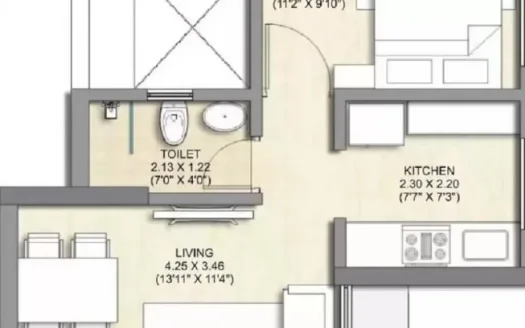 CRYSTAL ARMUS A to C – 1 and 2 BHK Apartment in Mumbai