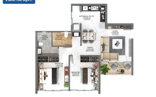 Evolvus – 2, 3 and 4 BHK Apartment in Pune