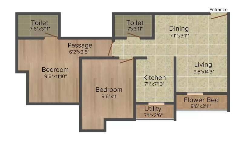 Hubtown Gardenia floor img 02