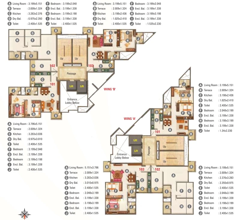 Kumar Palmspring Towers Floor img 02
