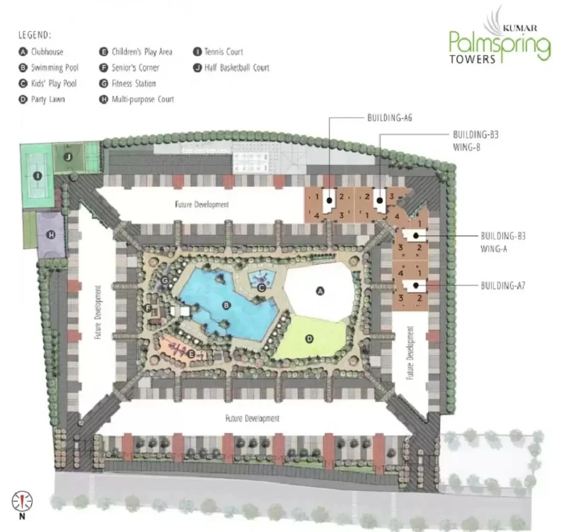 Kumar Palmspring Towers Floor img 03