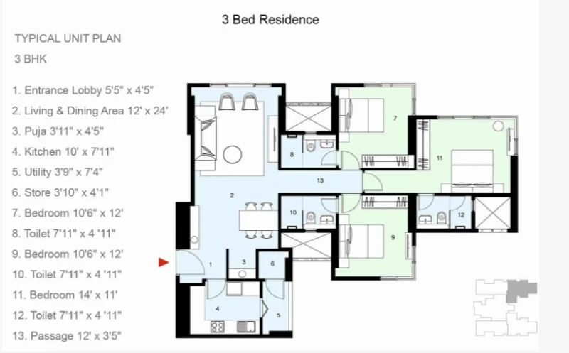 Lodha Allura floor img 02