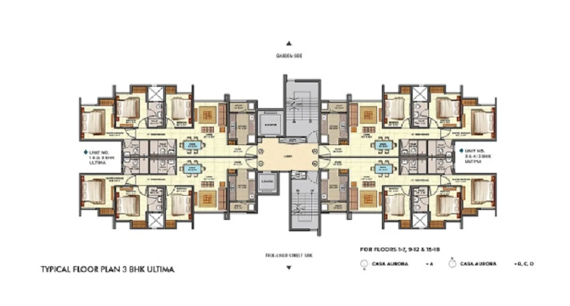 Lodha Palava Aurora floor 01