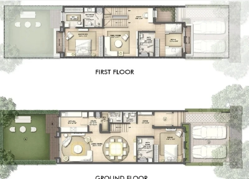 Lodha Villa Royale floor 01