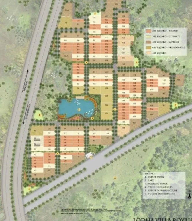 Lodha Villa Royale floor 03