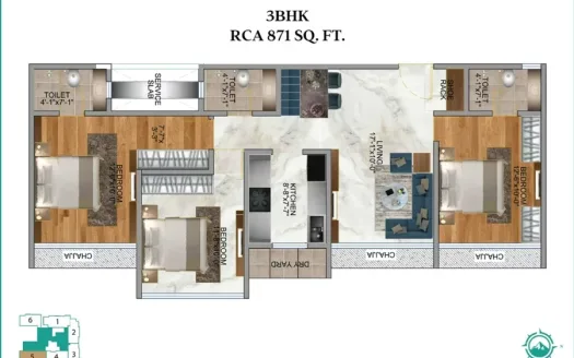 Origin Rock Highland – 2 and 3 BHK Apartment in Mumbai