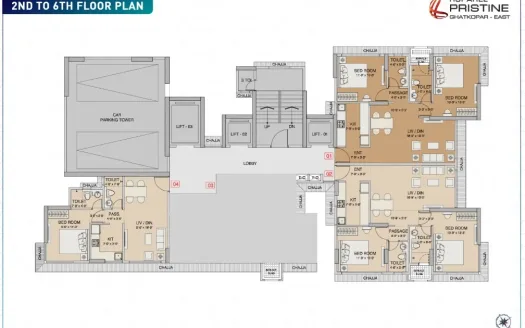 Ruparel Pristine – 1 and 2 BHK Apartment in Mumbai