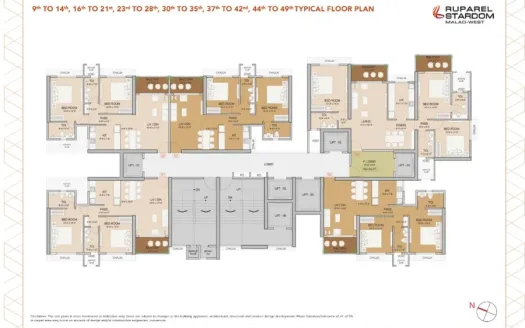 Ruparel Stardom – 2 and 3 BHK Apartment in Mumbai