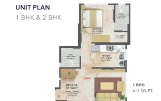 Sayba Elegant – 1 and 2 BHK Apartment in Mumbai