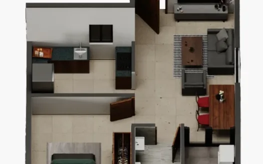 Town and City United City – 2 BHK Apartment in Coimbatore