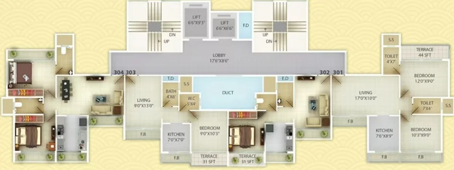 Unimonth floor plan 02