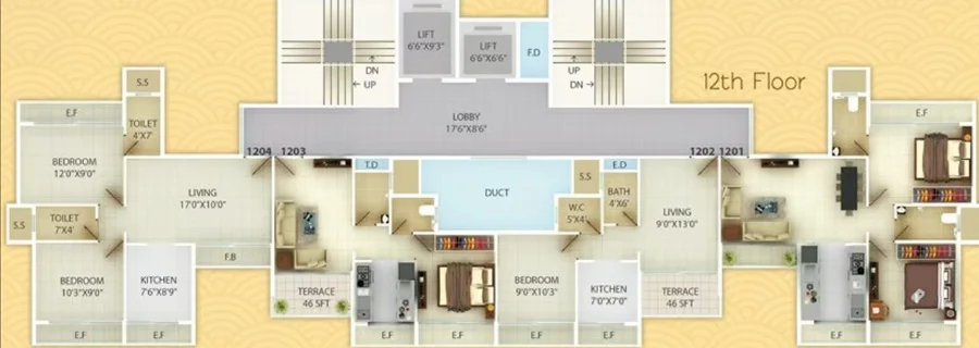 Unimonth floor plan 04