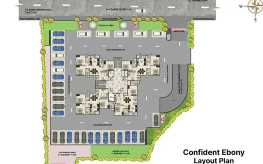 Confident Ebony – 2 and 3 BHK Apartment in Thrissur