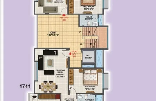 Dattatray Apartment – 3 BHK Apartment in Nagpur