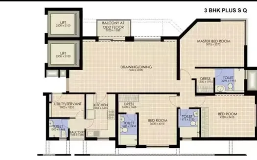 Jaypee Moon Court – 1, 2 and 3 BHK Apartment in Greater Noida