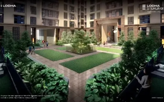Lodha Sterling Tower H – 2, 3 and 4 BHK Apartment in Thane