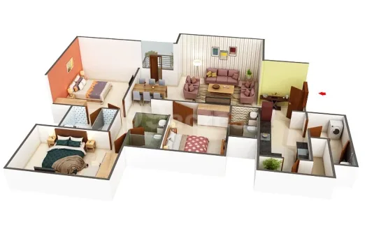 Mahindra Gardens – 2, 3 and 4 BHK Apartments in Mumbai