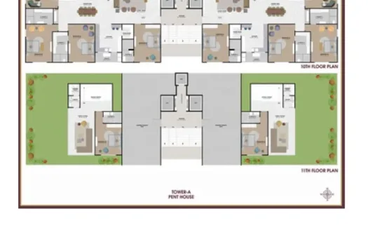 Rajhans Infracon Trionzza – 5 BHK Apartment in Surat