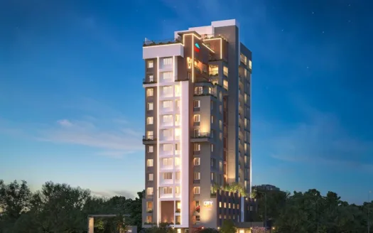 Skyline City Light – 3 BHK Apartment in Thrissur