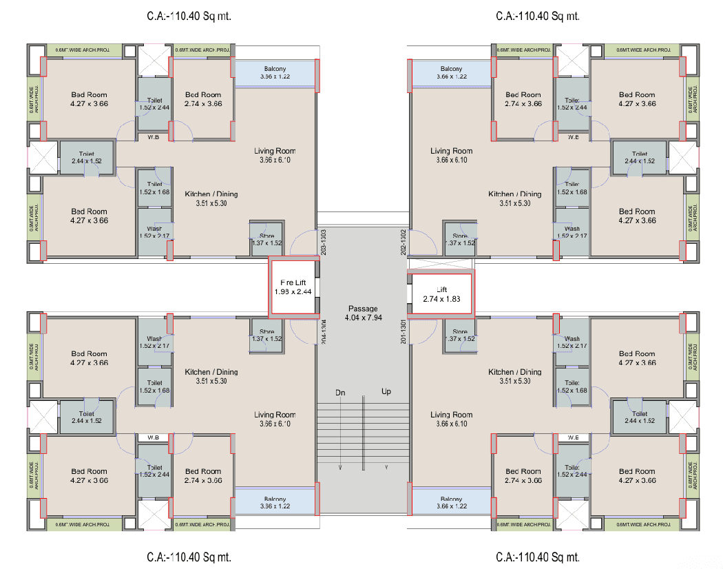 Raj LAxmi Vivaan Floor img 01