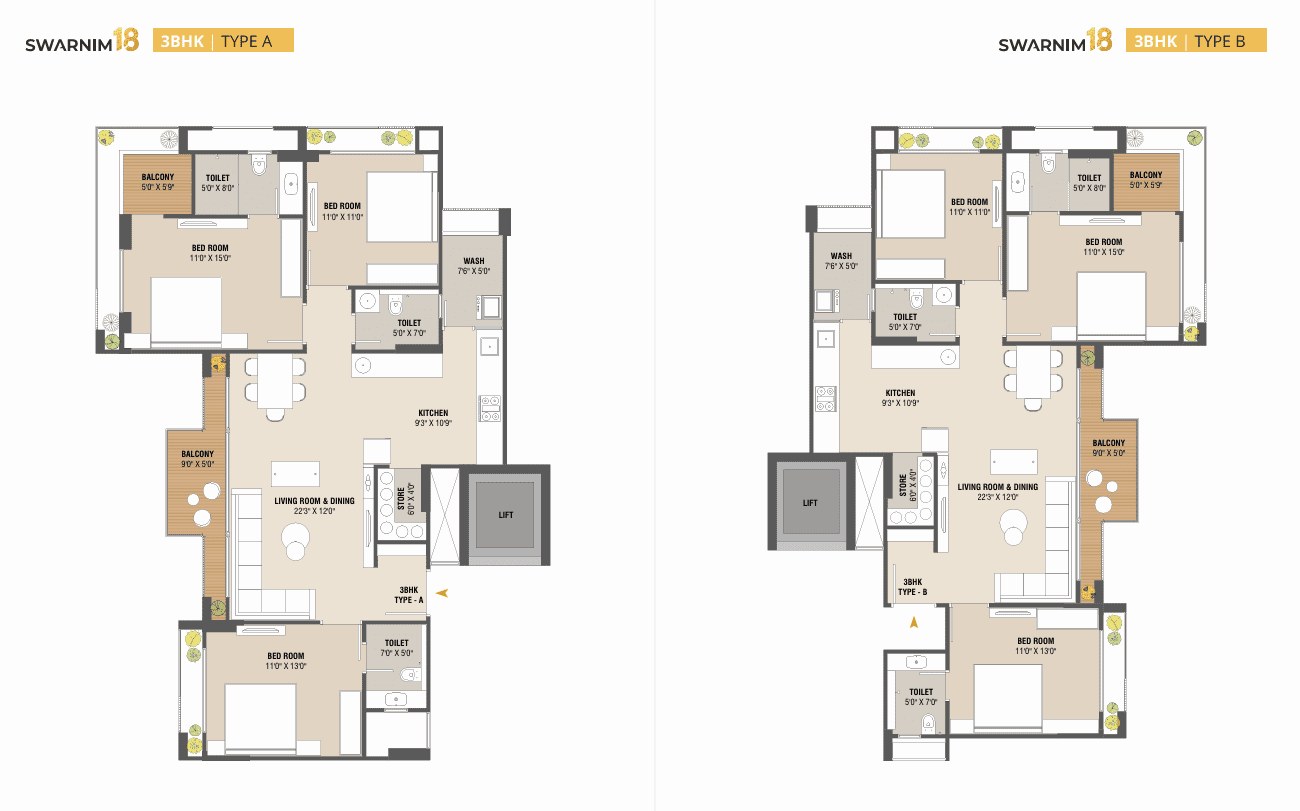 Swarnim New Project Floor img 01