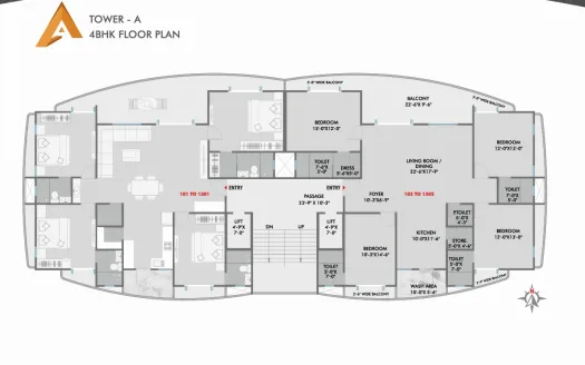 Avion Luxuria – 3 and 4 BHK Apartments in Vadodara