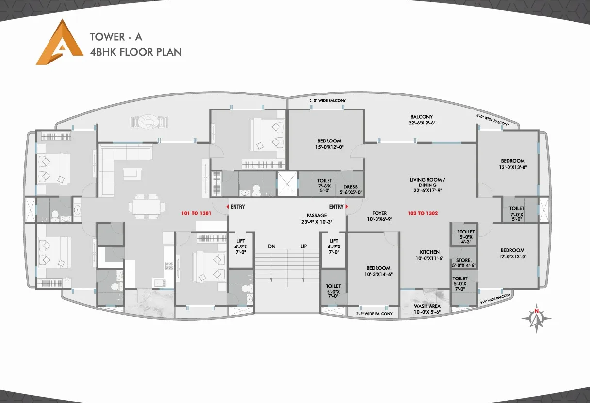 Avion Luxuria Floor img 01