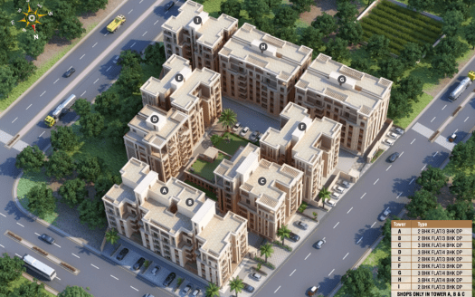 Lilleria Apartments I And II – 2, 3 and 4 BHK Apartment and Penthouses in Vadodara
