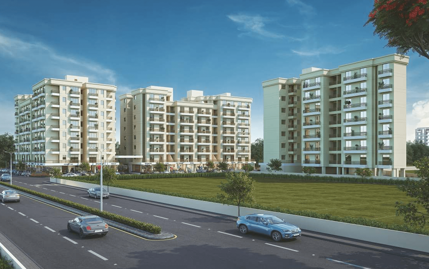 Nyalkaran Shree Siddheshwar Highdeck 1 – 3 and 4 BHK Apartments in Vadodara