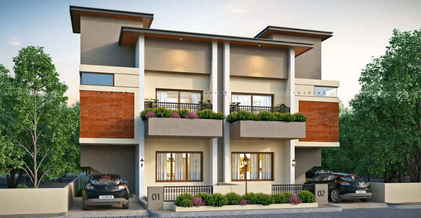 Sharnam 11 – 3 and 4 bhk Villas in Vadodara