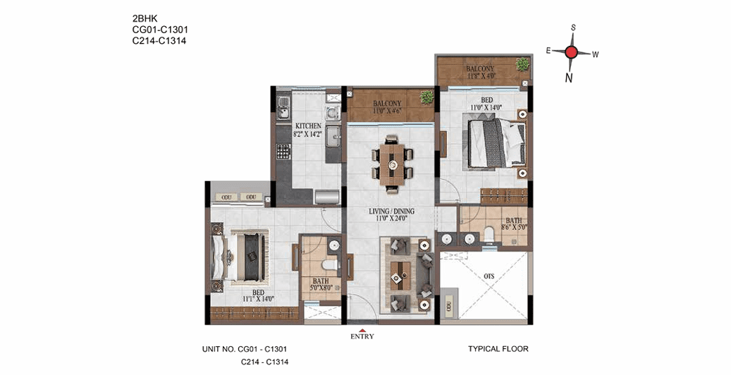 Casagrand Estancia Floor img 02