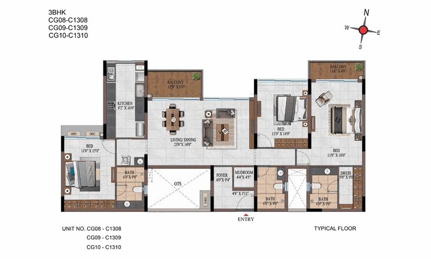 Casagrand Estancia Floor img 04