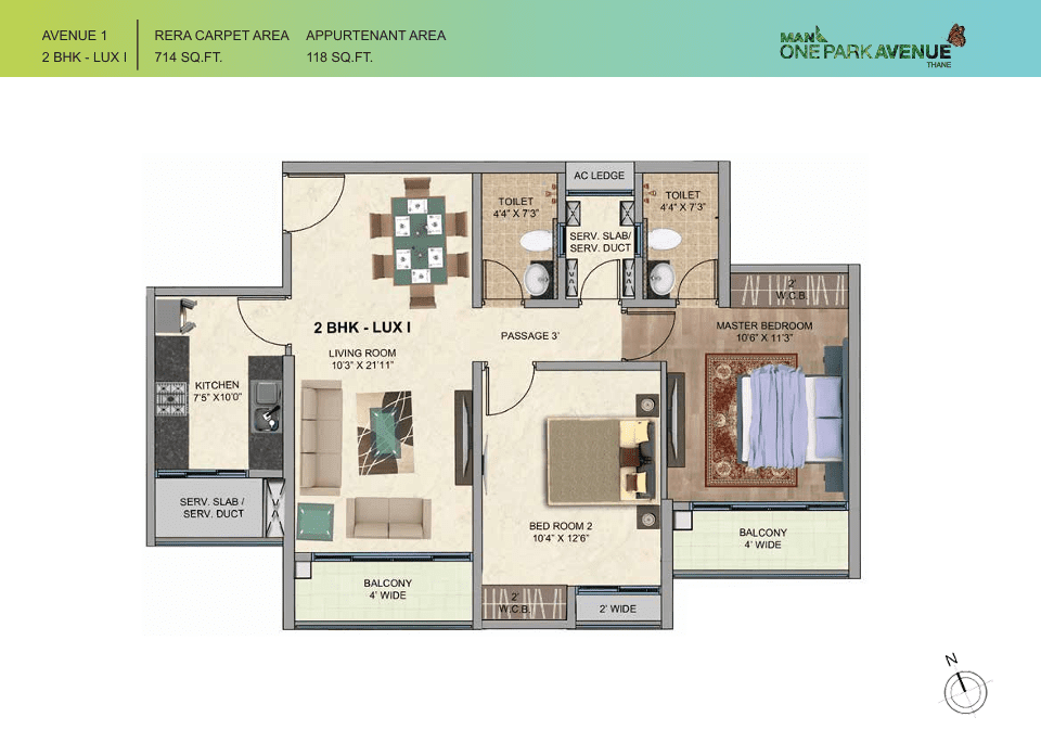 Man One Park Avenue 1 Floor img 01