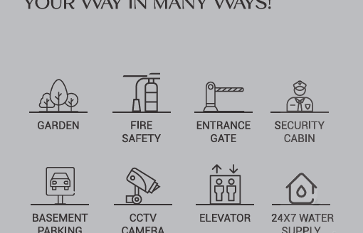 Prince Bosky The Upland – 3 and 4 BHK Apartments in Gandhinagar