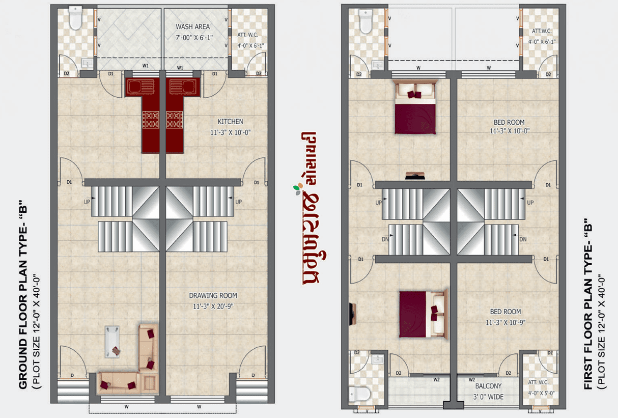 Rudra Pramukhraj Society Floor img 01