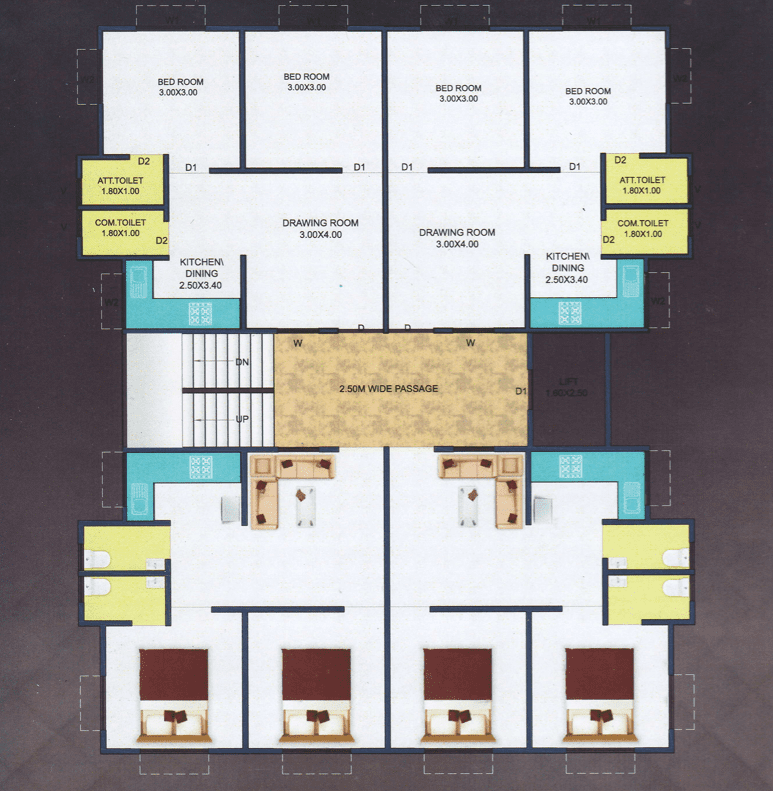 Rudra Residency Floor img 01