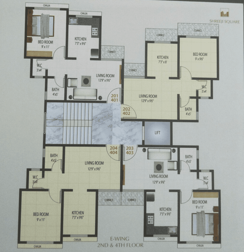 Shreeji Square Phase I Floor img 01