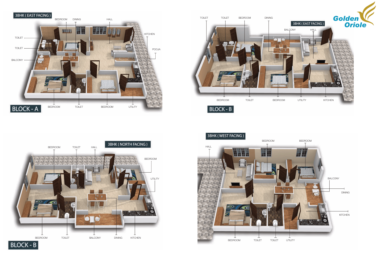 Vishnu Krupa Golden Oriole Floor img 02