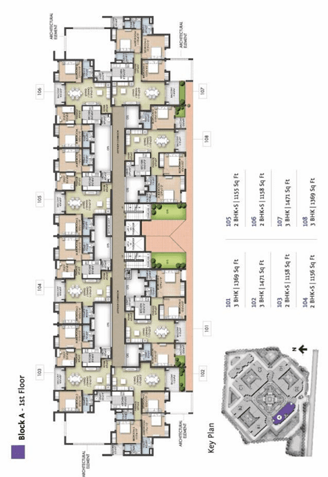 Akshaya Republic Phase 2 Floor img 01