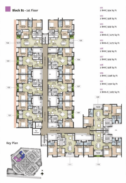 Akshaya Republic Phase 2 Floor img 02