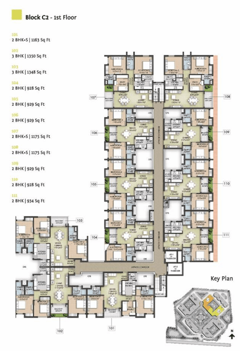 Akshaya Republic Phase 2 Floor img 03