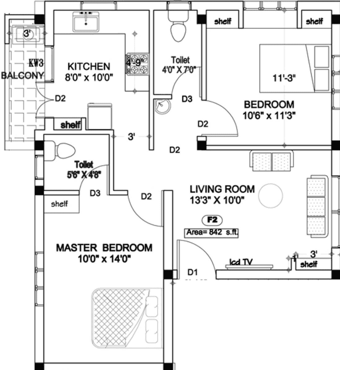 Anu Shree Shivani Enclave Floor img 02