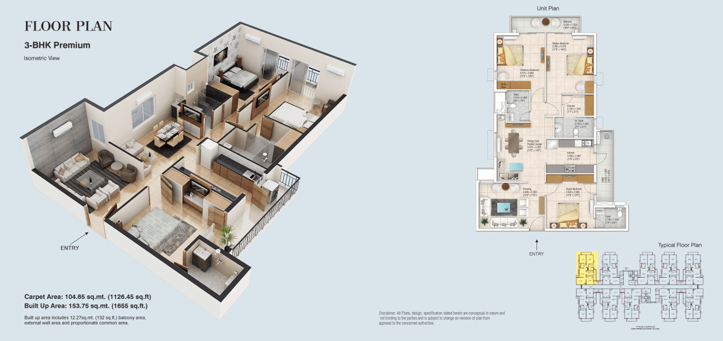 Assotech Pride Phase 1 Floor img 01